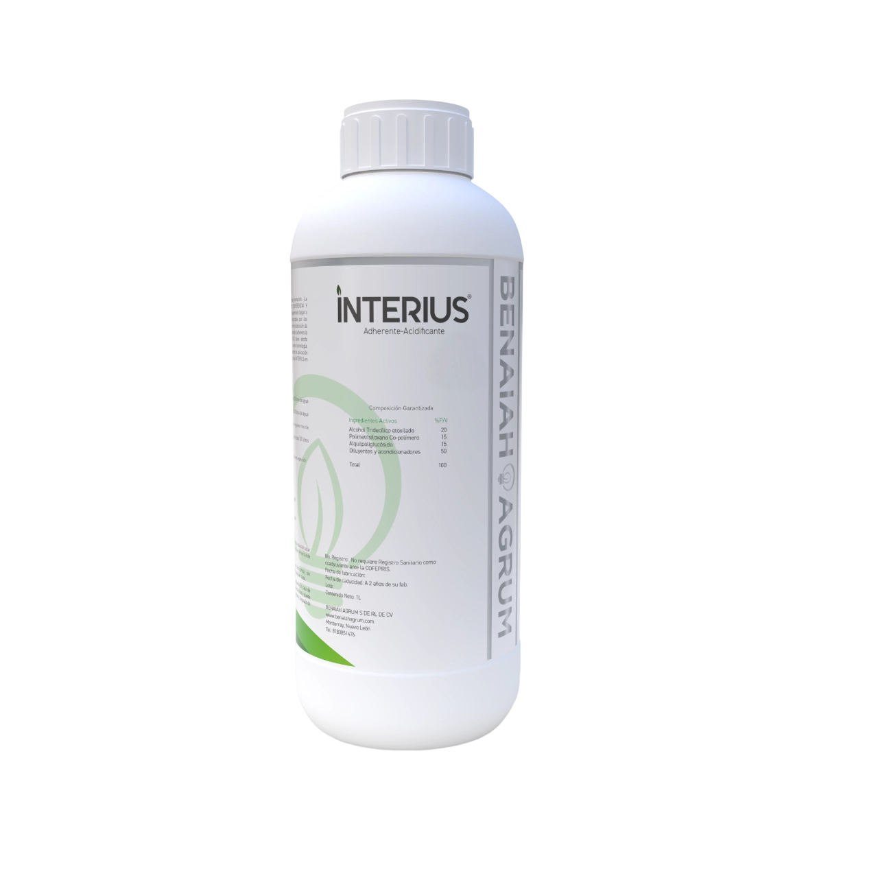 Interius adherente foliar presentación 1 litro