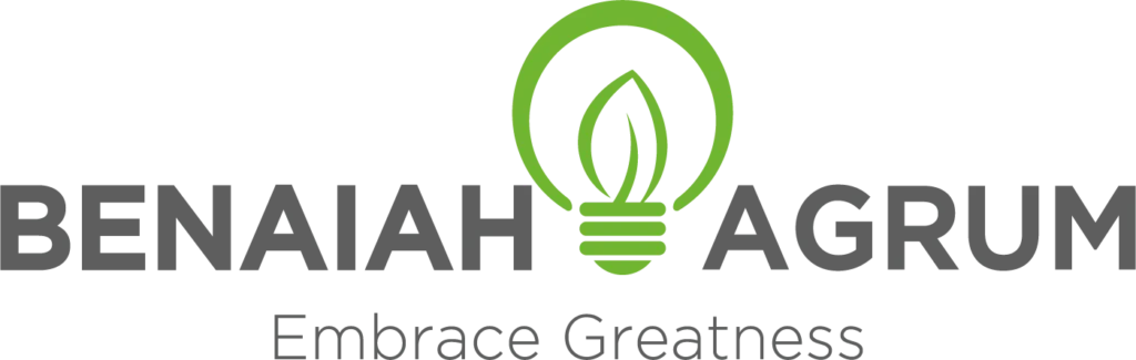 Logotipo Benaiad Agrum Embrace Greatness